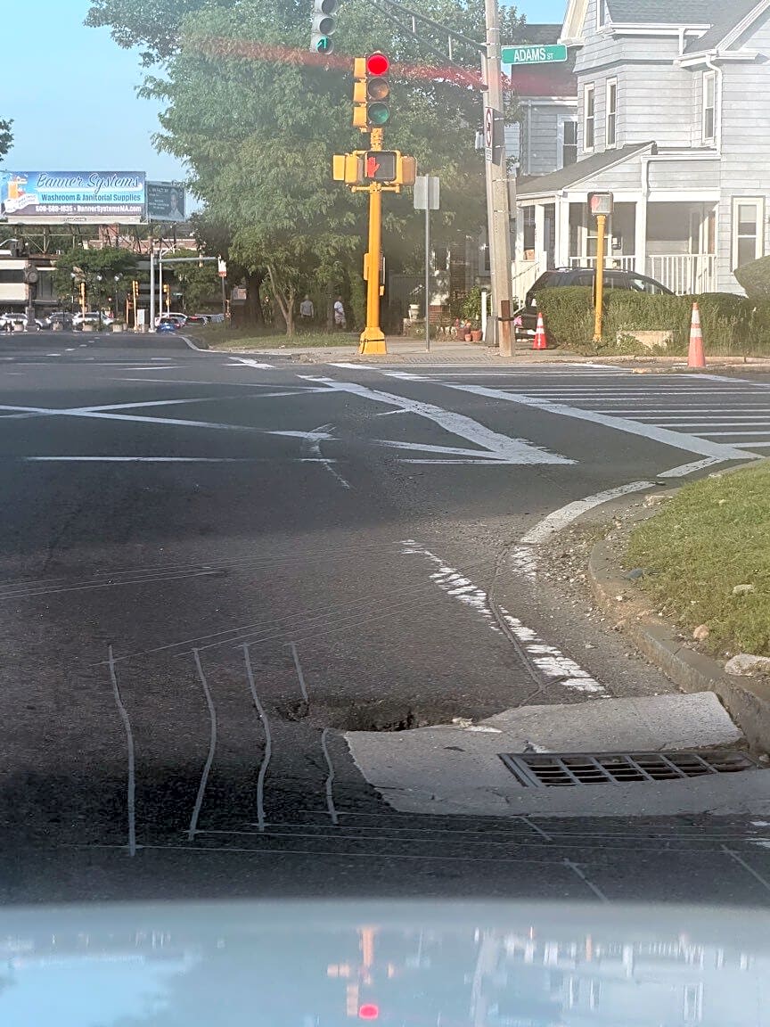 Image submitted with report
