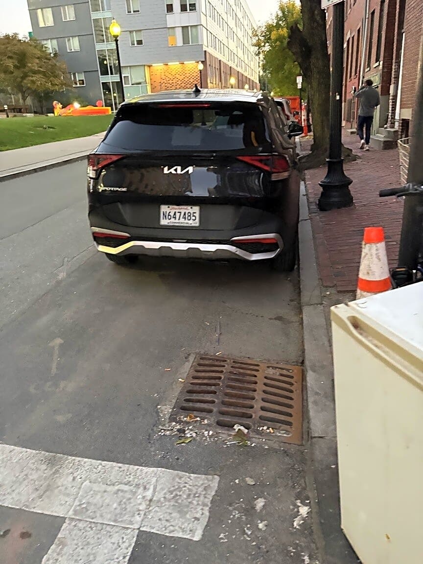 Image submitted with report
