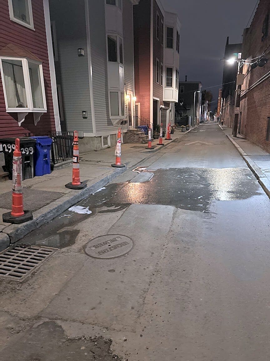 Image submitted with report