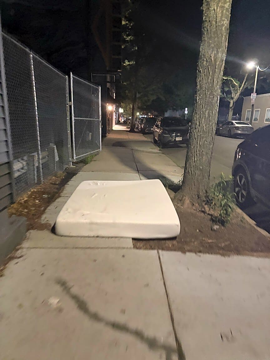 Image submitted with report