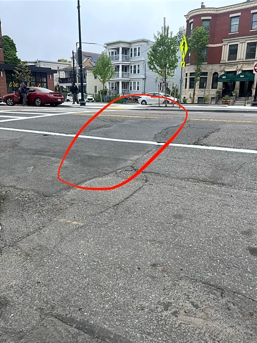 Image submitted with report