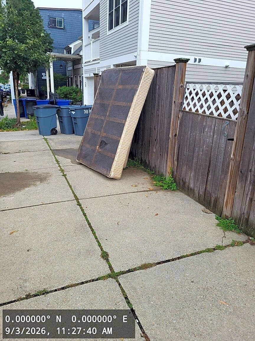 Image submitted with report