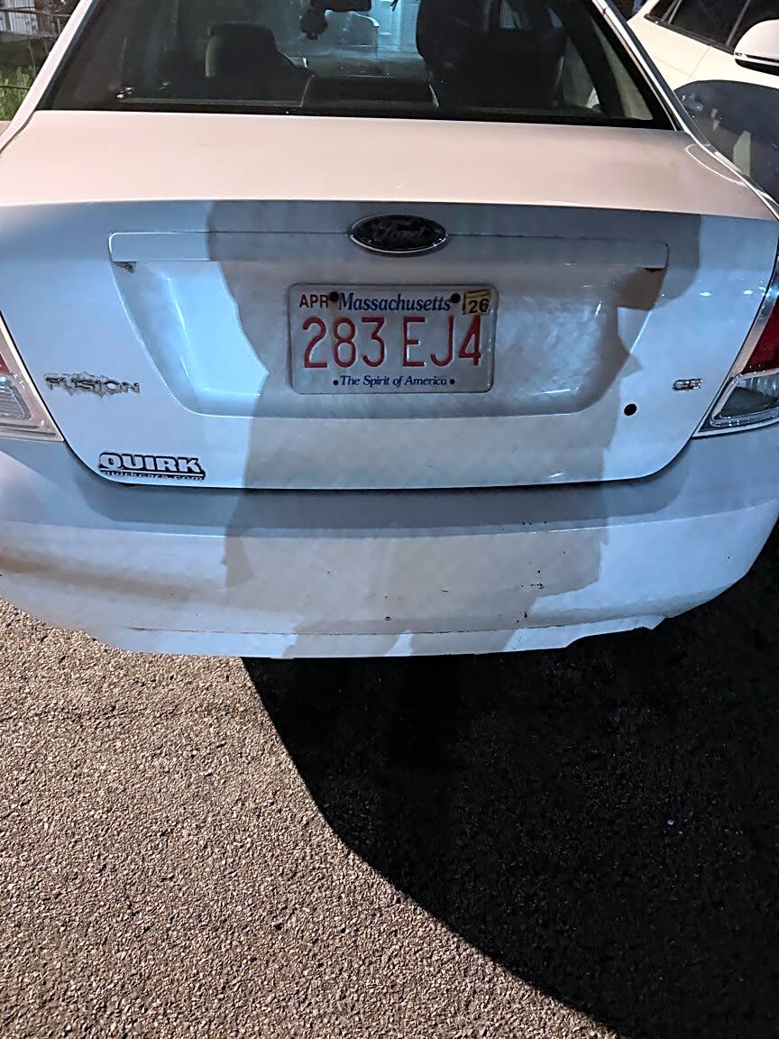 Image submitted with report