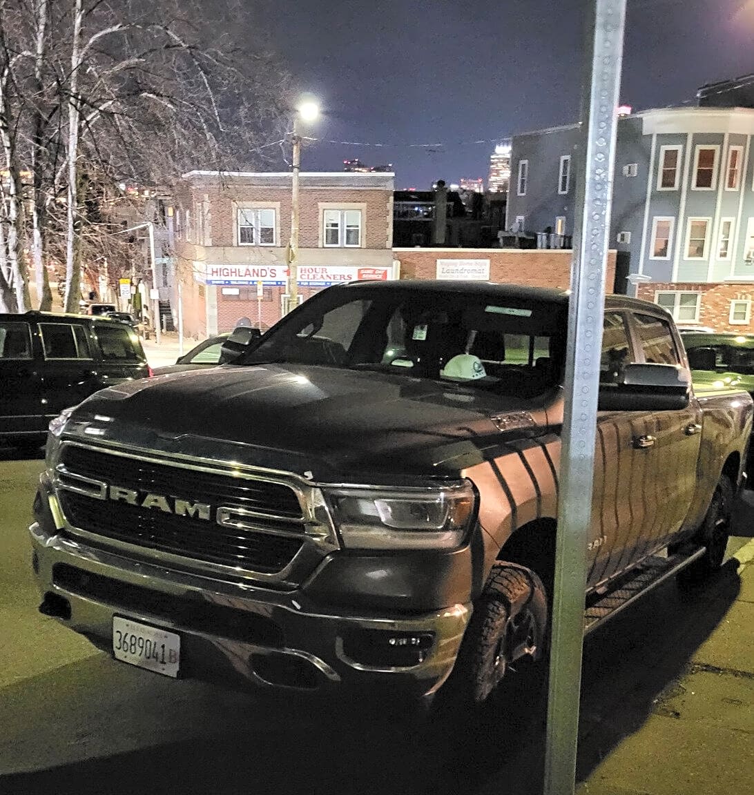 Image submitted with report