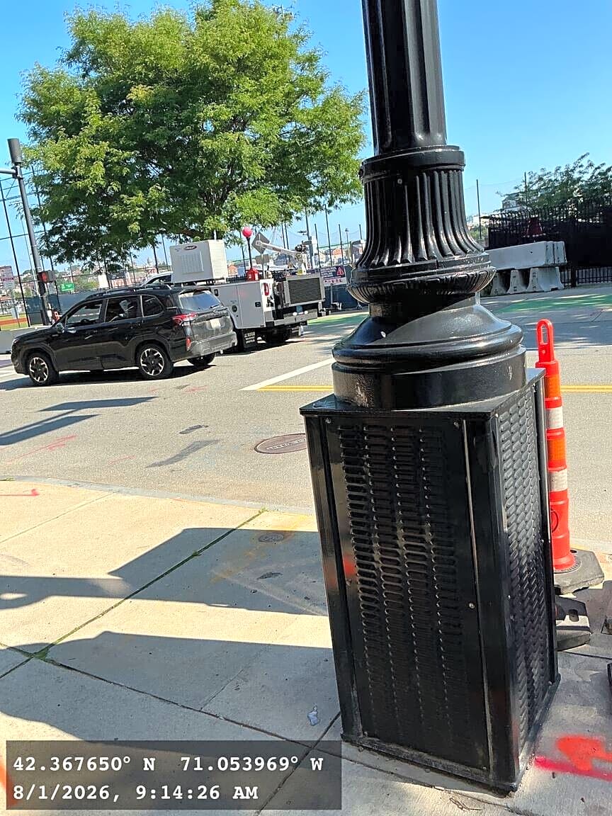 Image submitted with report