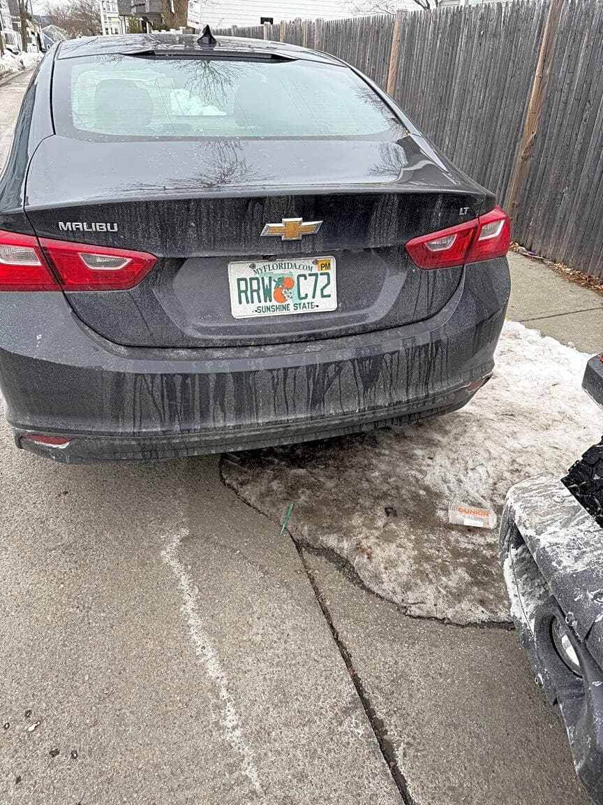 Image submitted with report