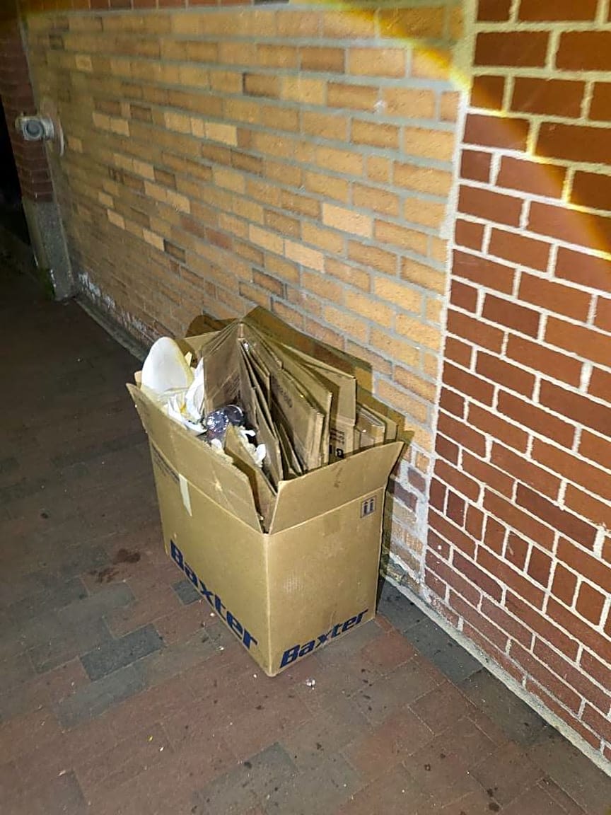 Image submitted with report