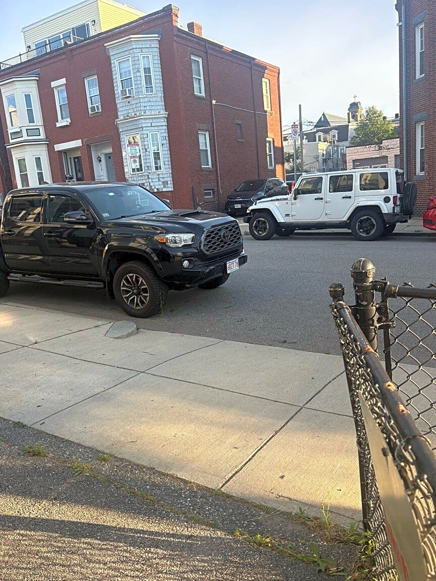 Image submitted with report