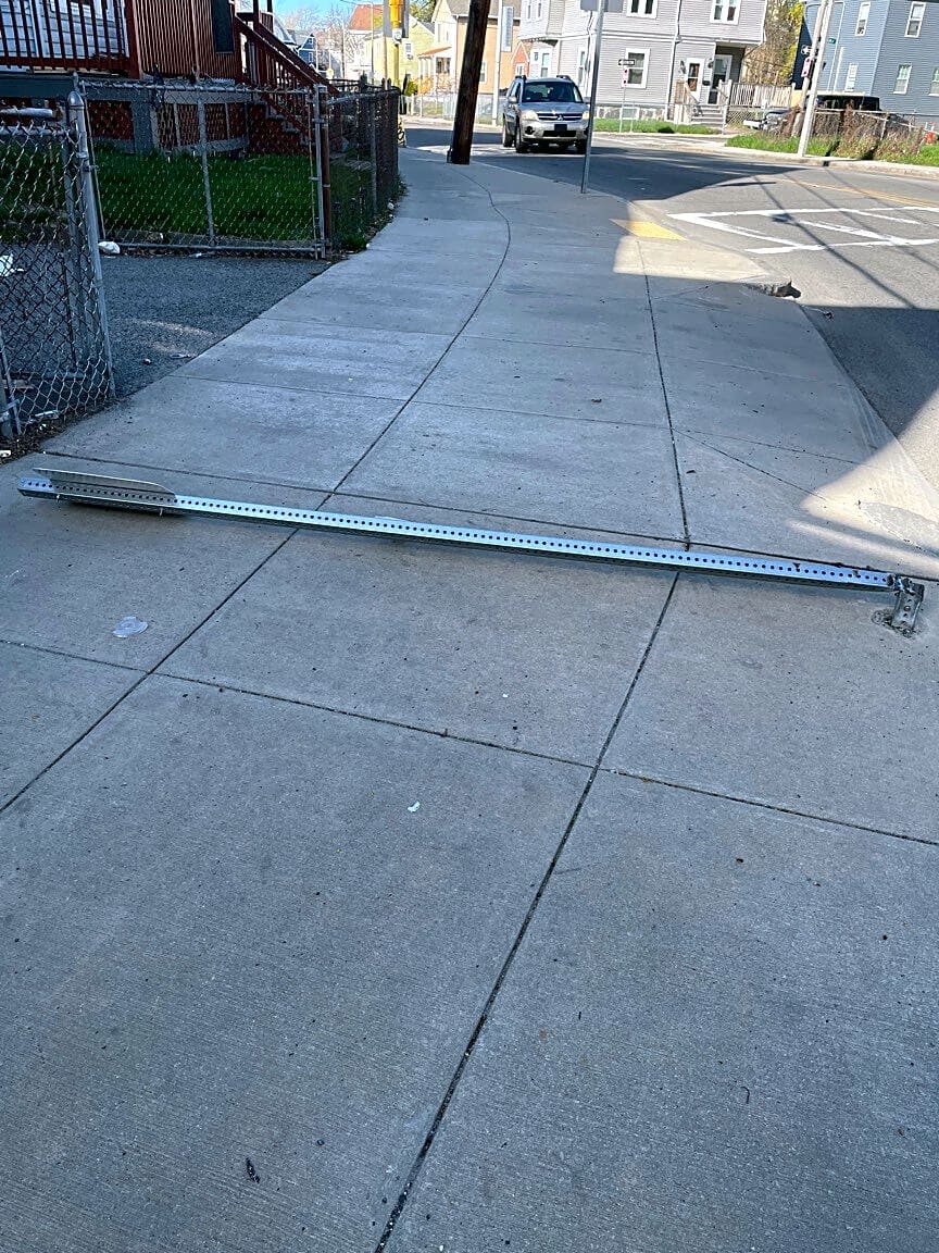 Image submitted with report