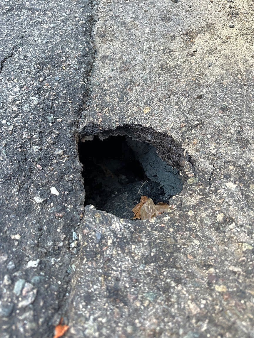 Image submitted with report