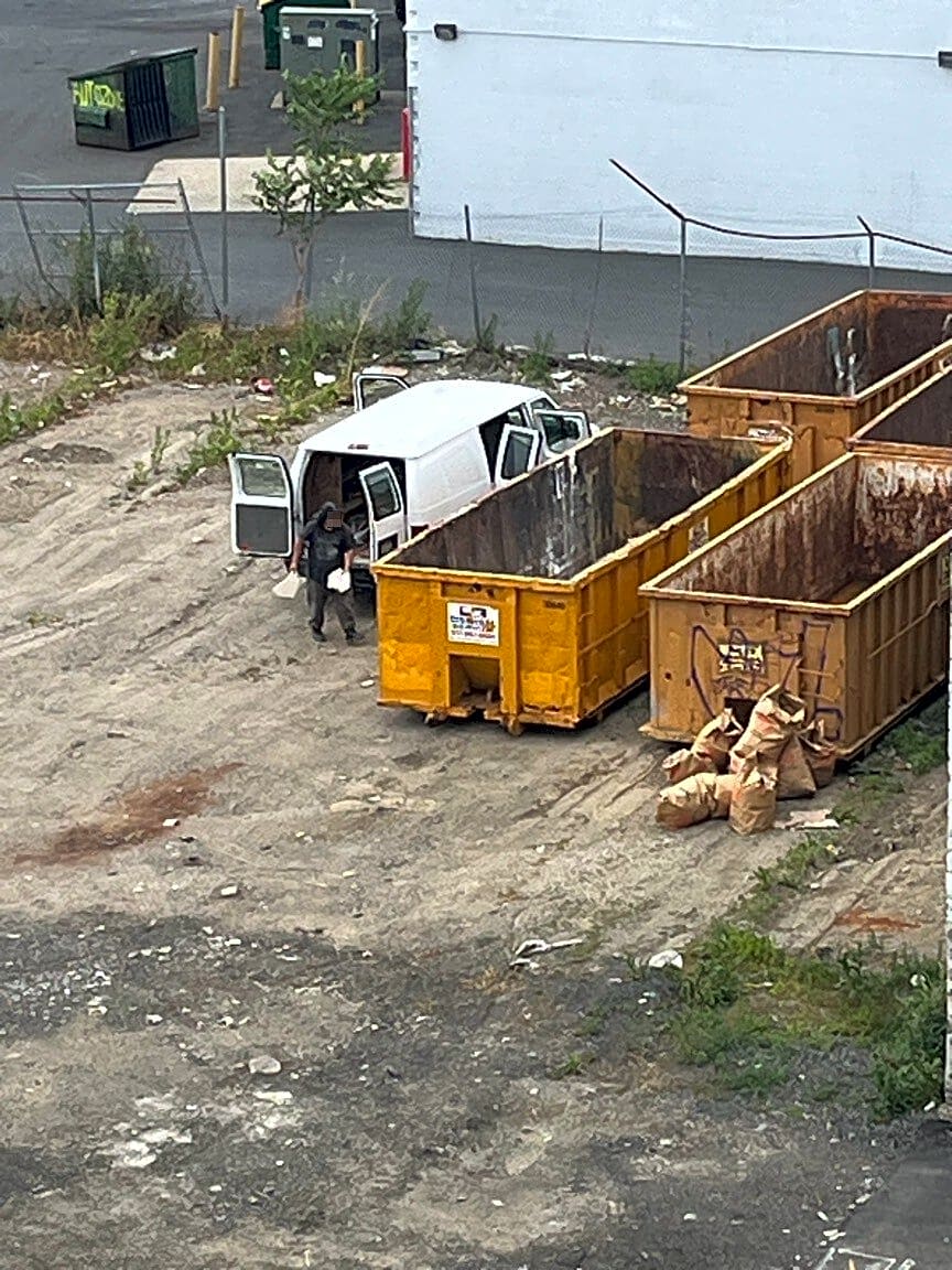Image submitted with report