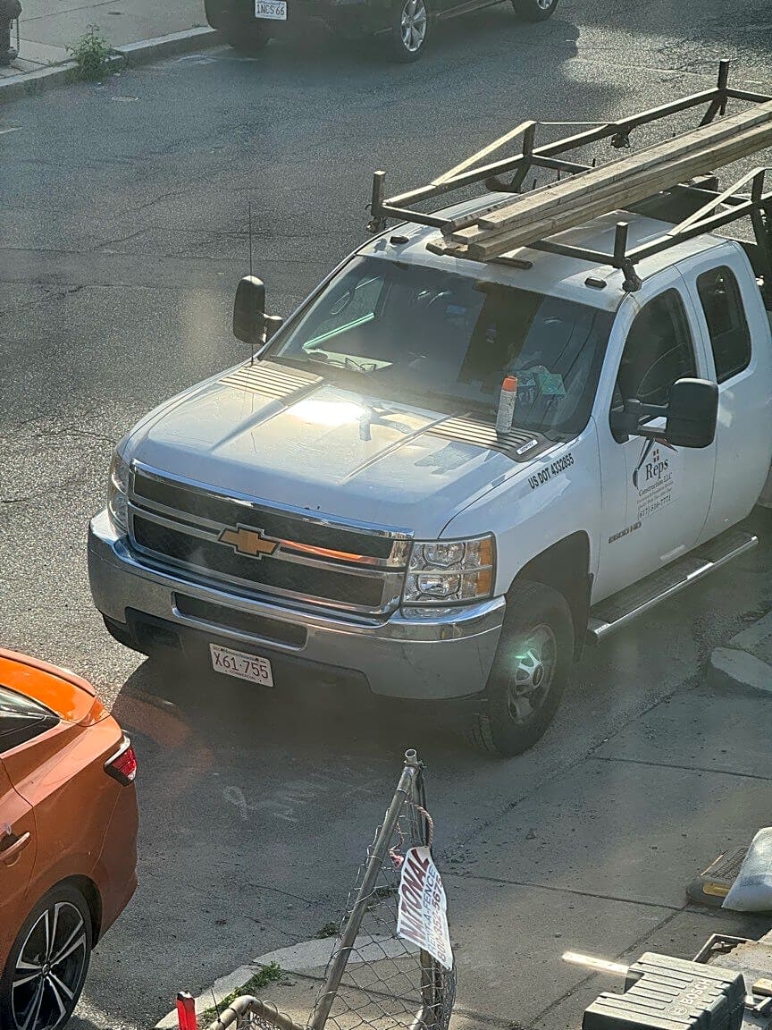 Image submitted with report