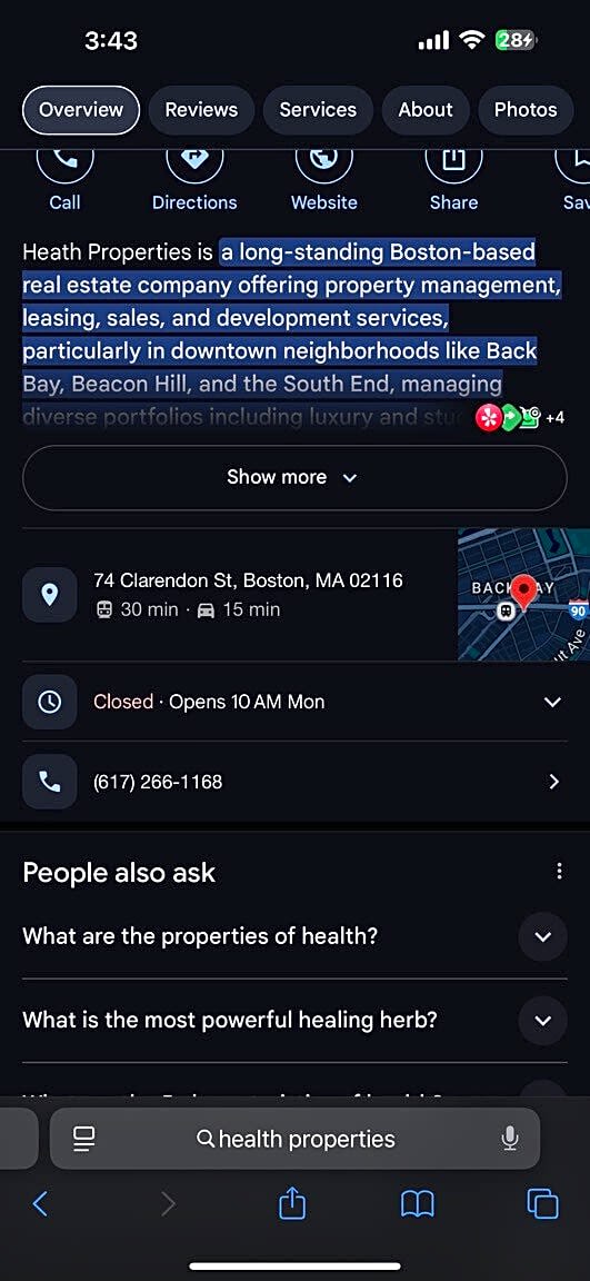 Image submitted with report