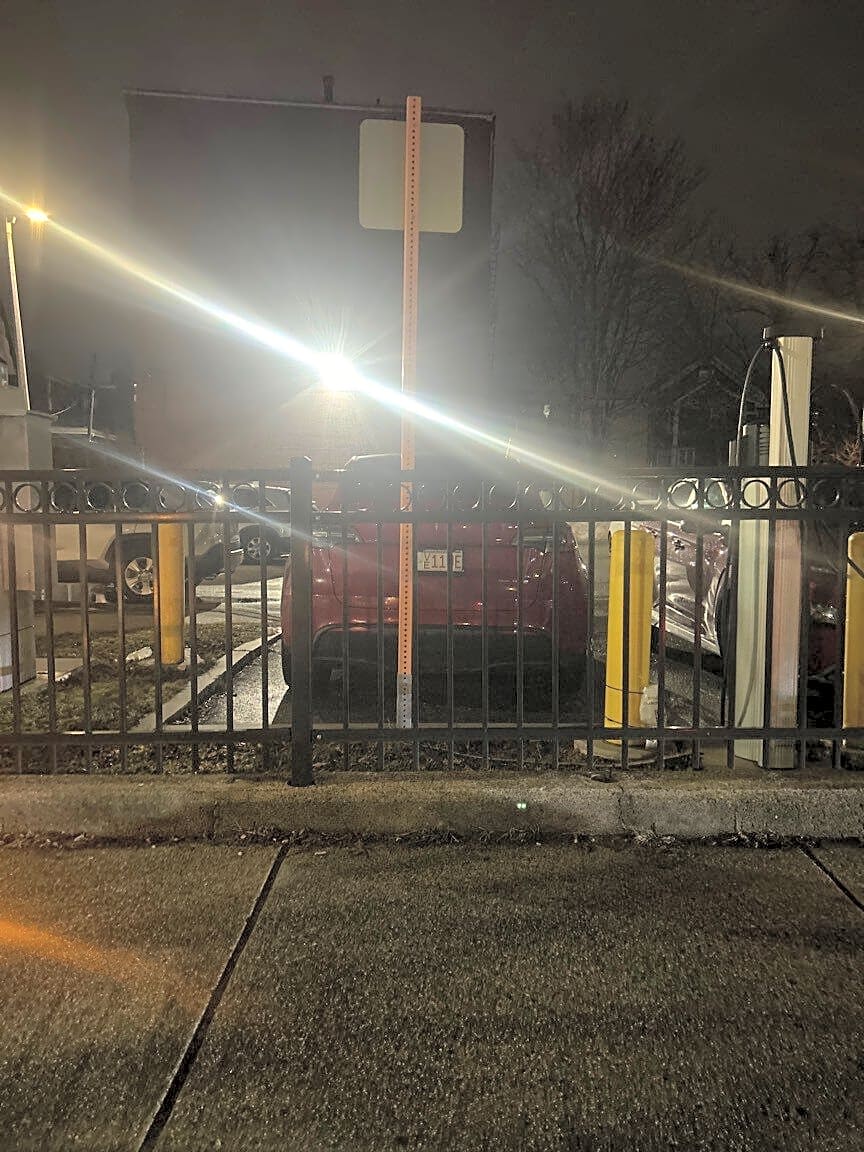 Image submitted with report