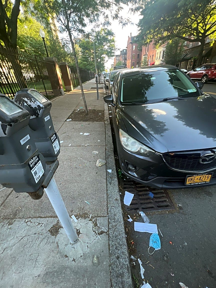 Image submitted with report