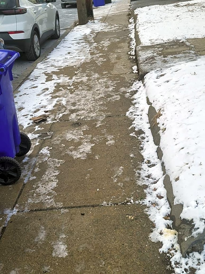 Image submitted with report