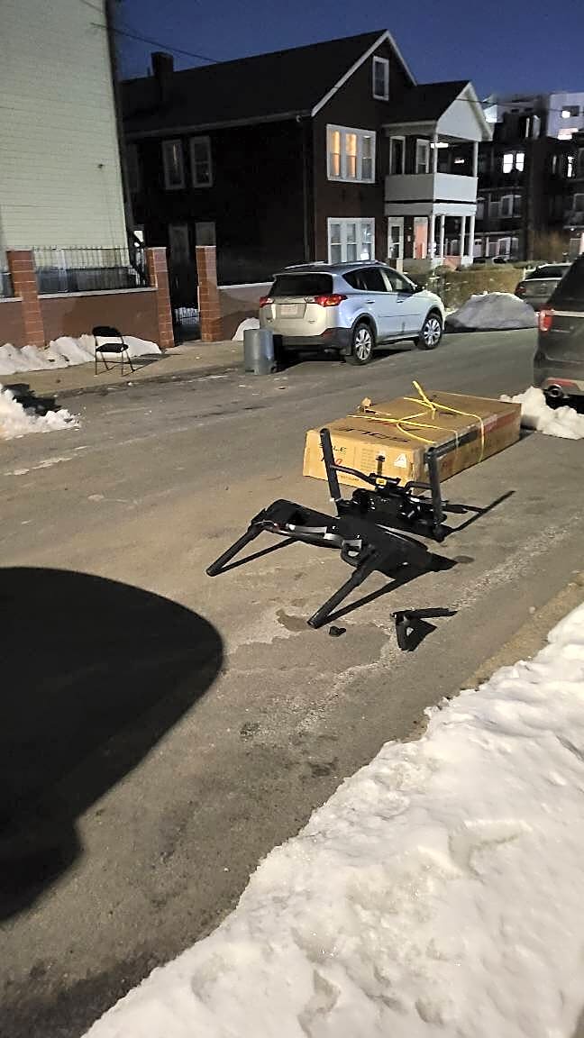 Image submitted with report