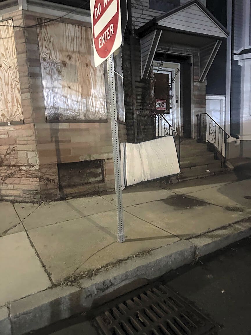 Image submitted with report