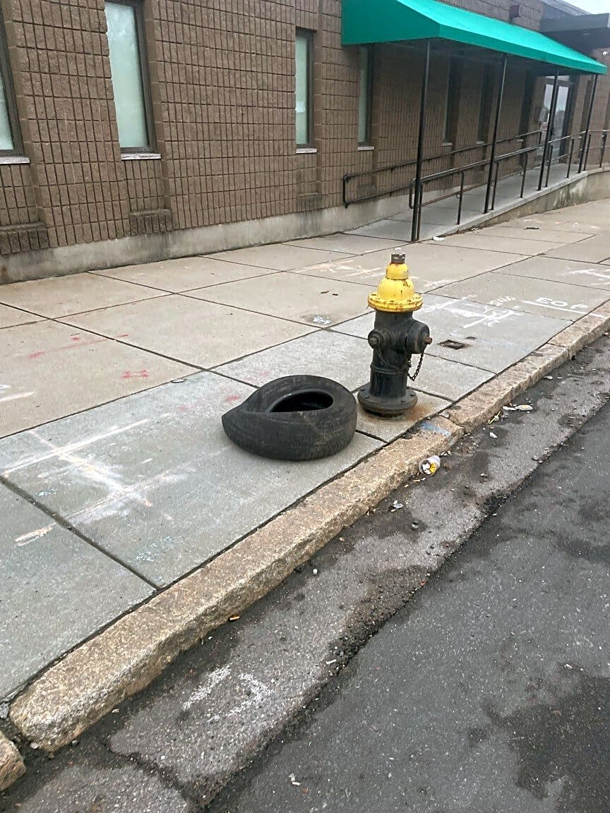 Image submitted with report