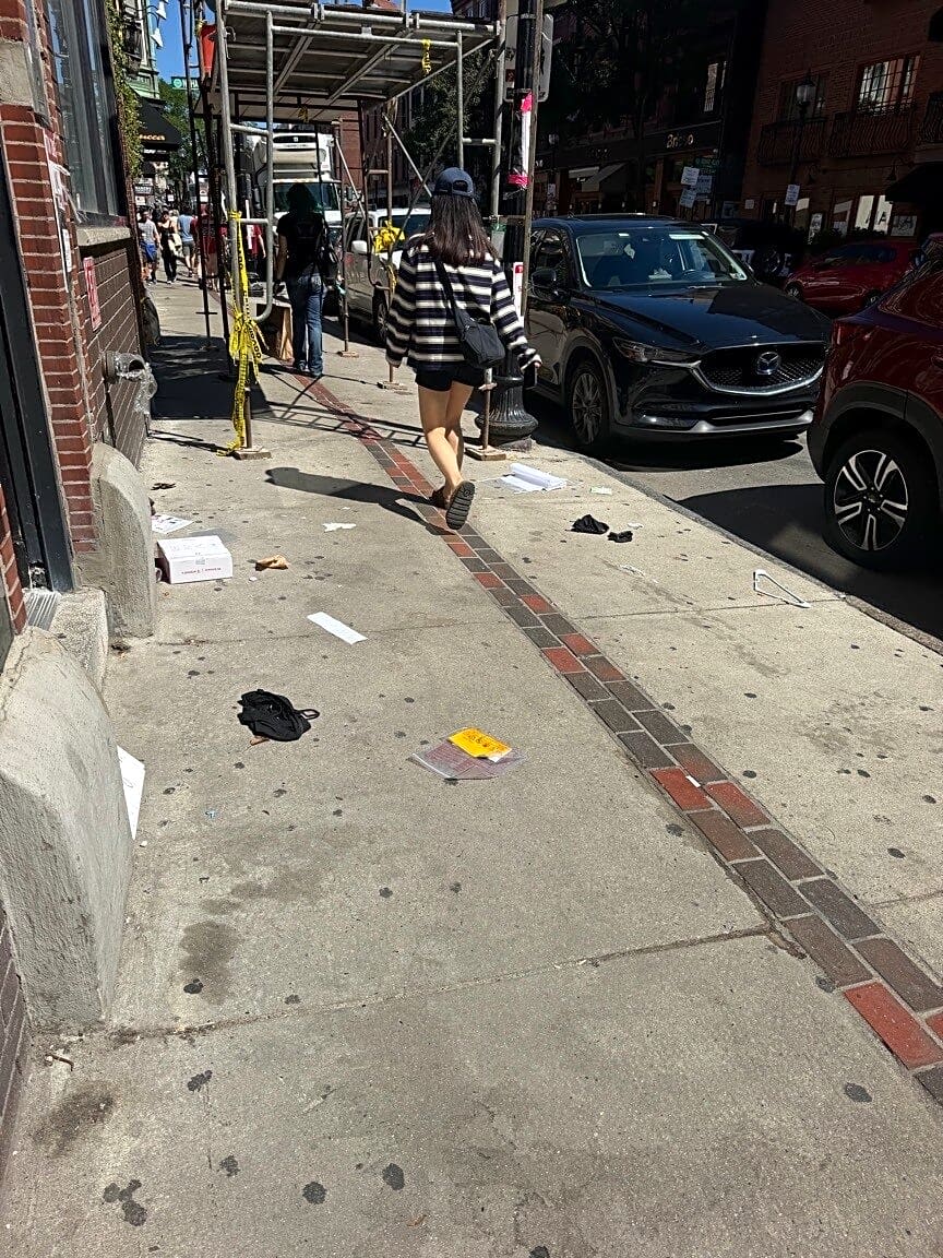 Image submitted with report