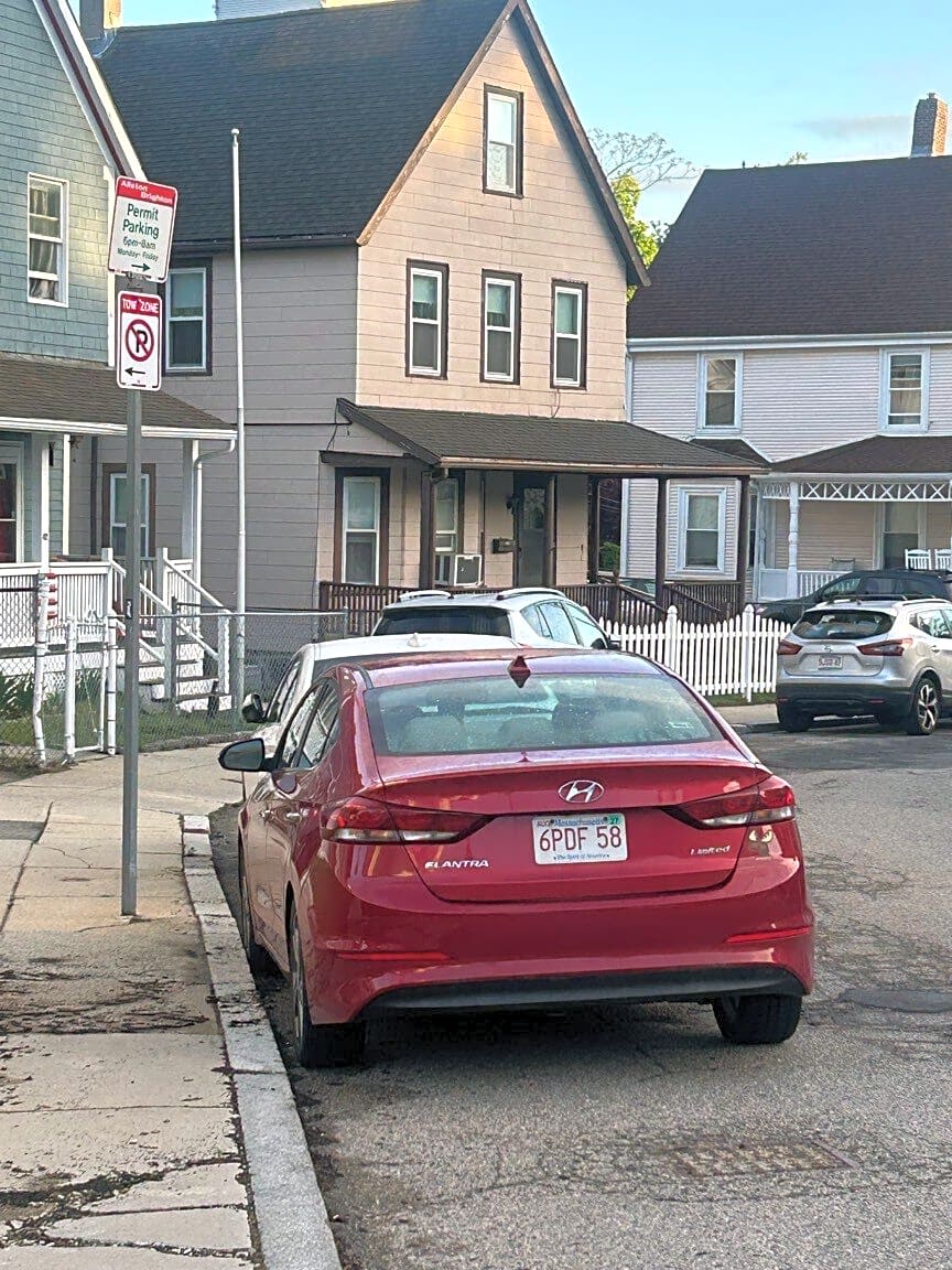 Image submitted with report