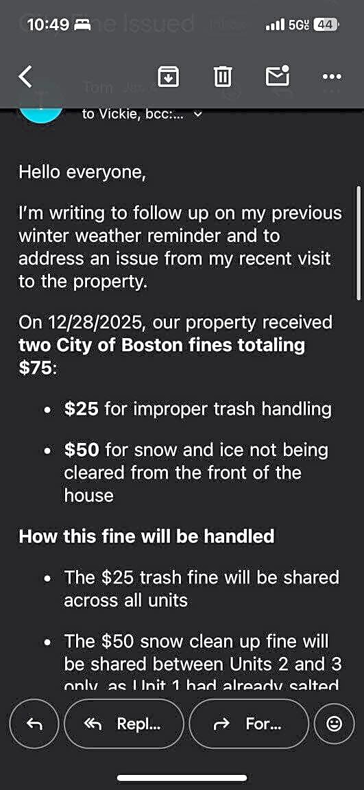 Image submitted with report