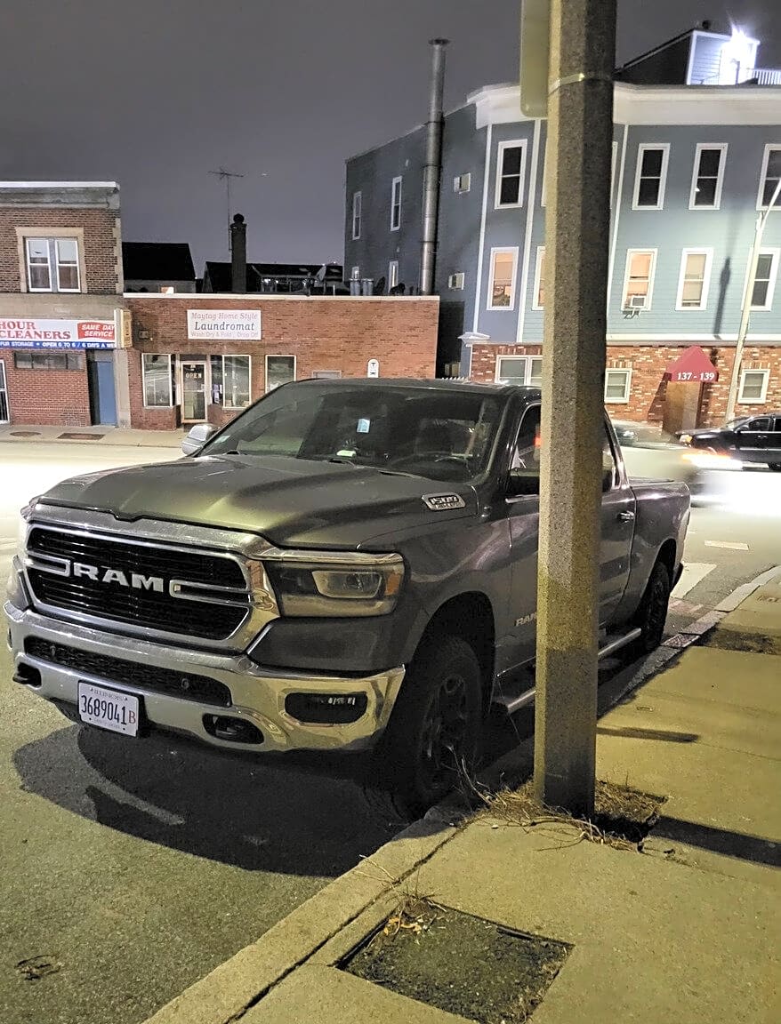 Image submitted with report