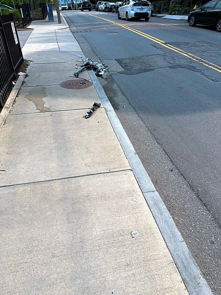 Image submitted with report
