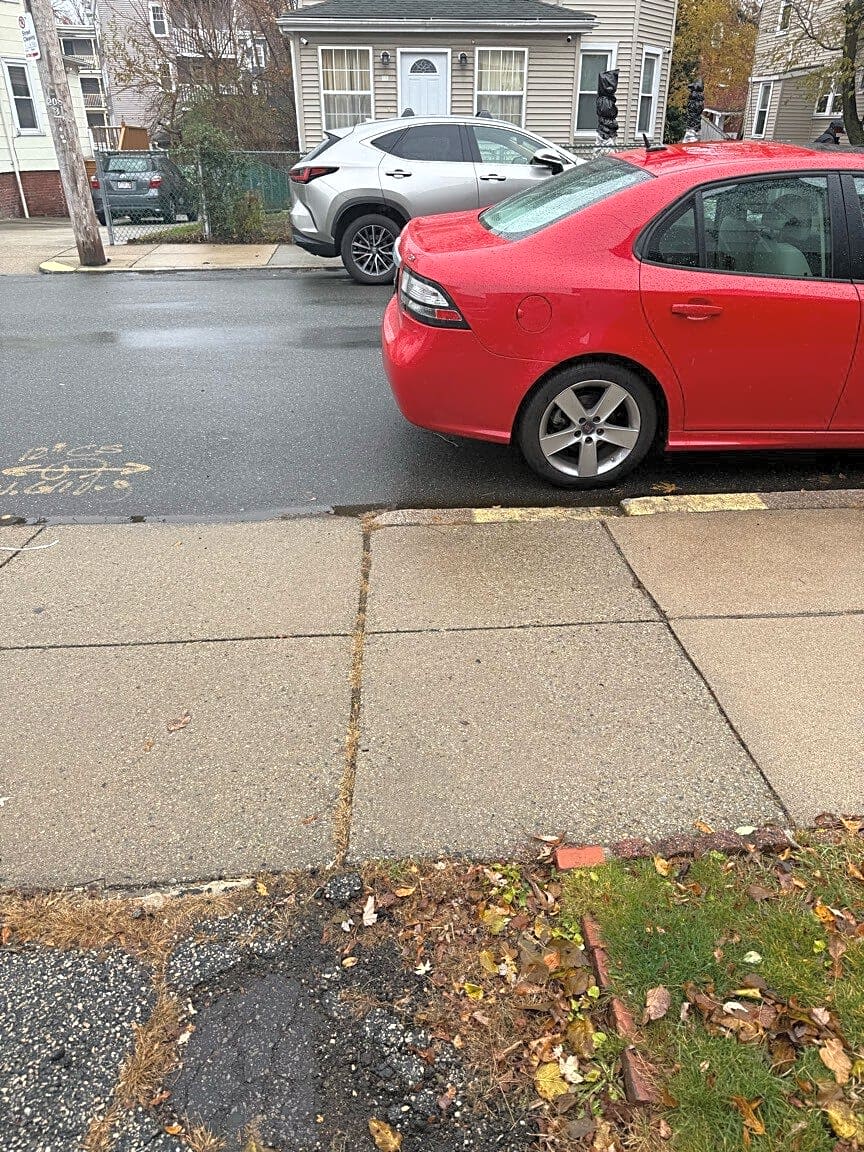 Image submitted with report