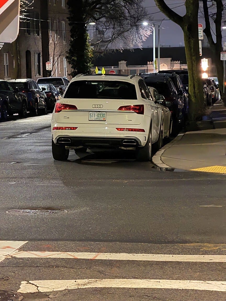 Image submitted with report