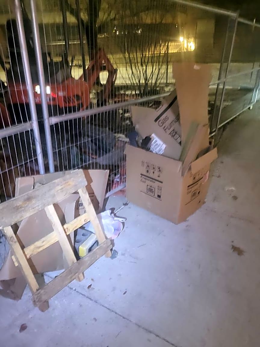 Image submitted with report