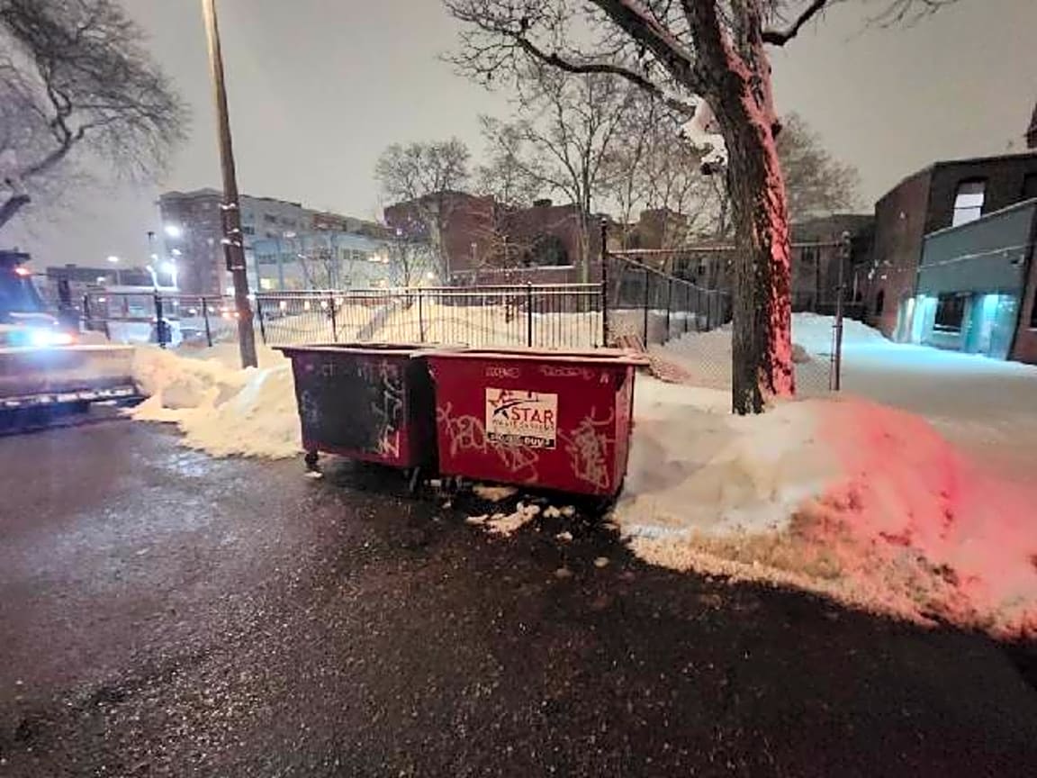 Image submitted with report