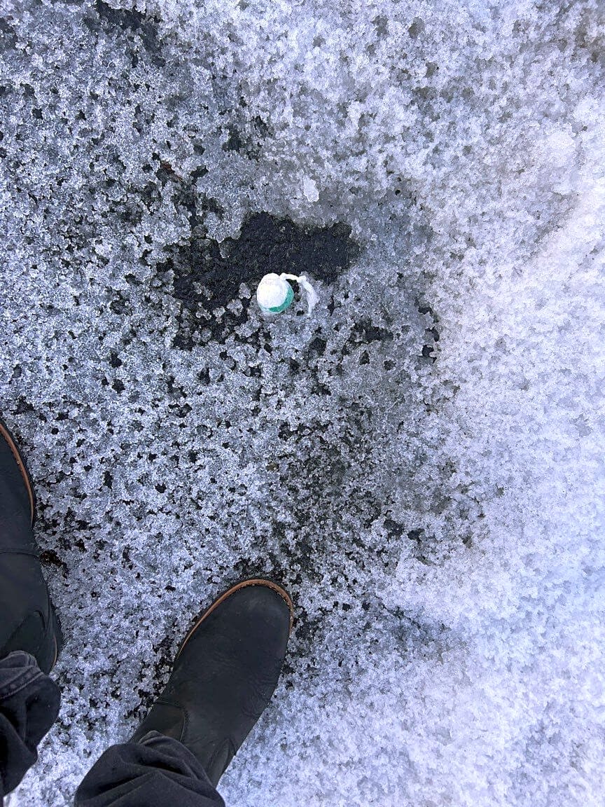 Image submitted with report