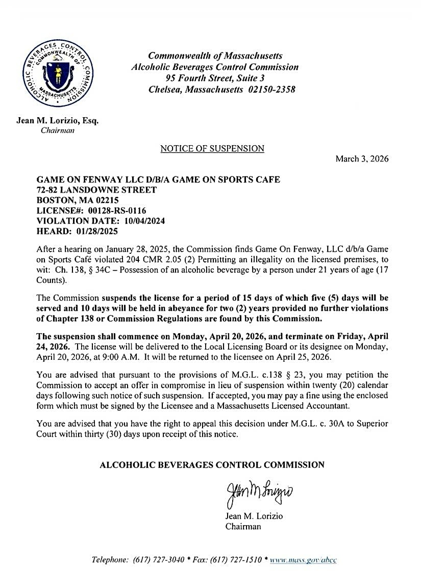 Image submitted with report