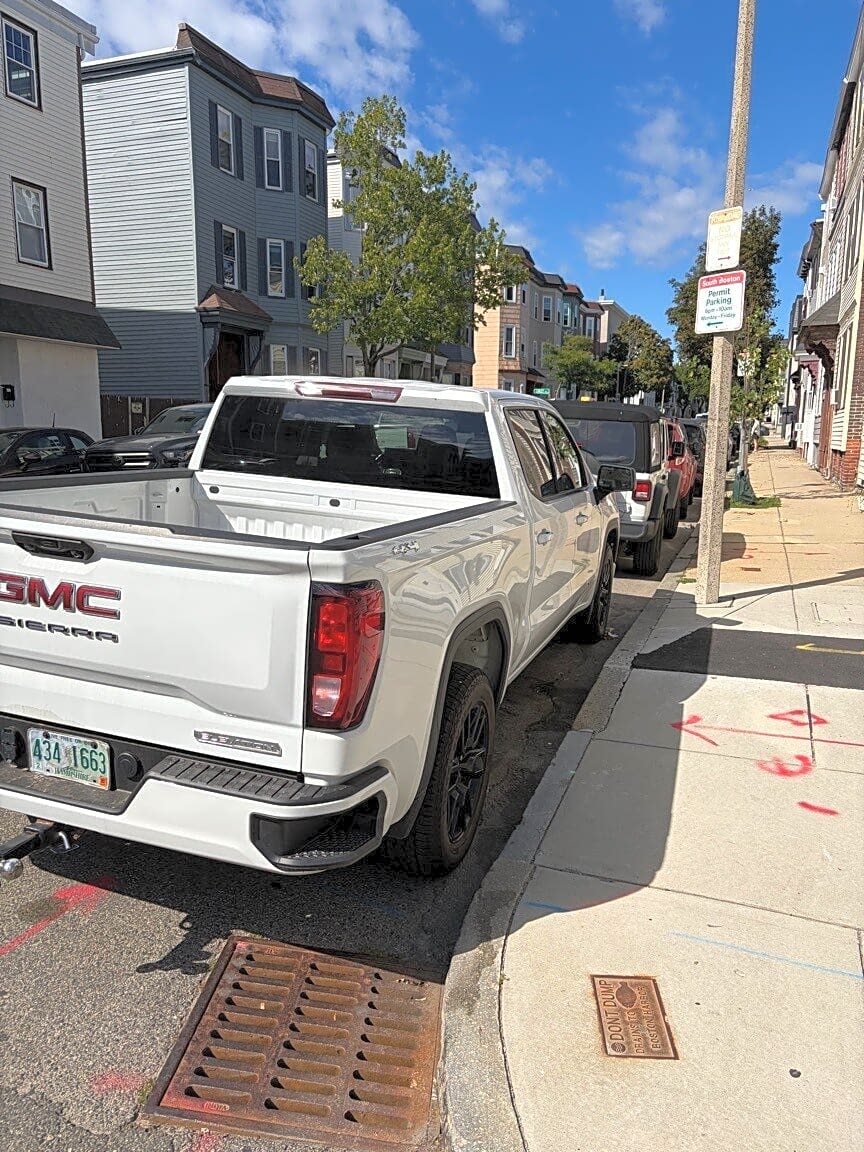 Image submitted with report