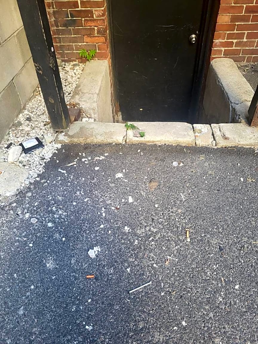 Image submitted with report