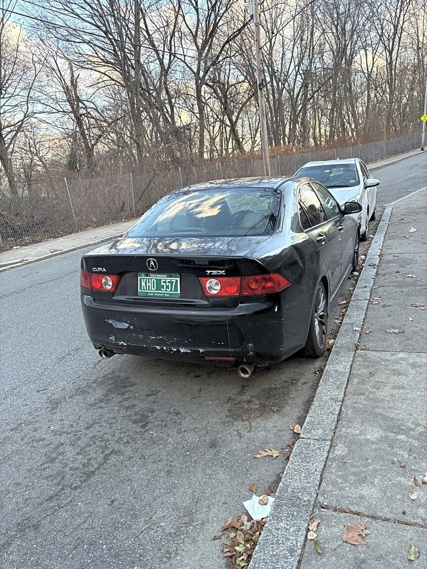 Image submitted with report