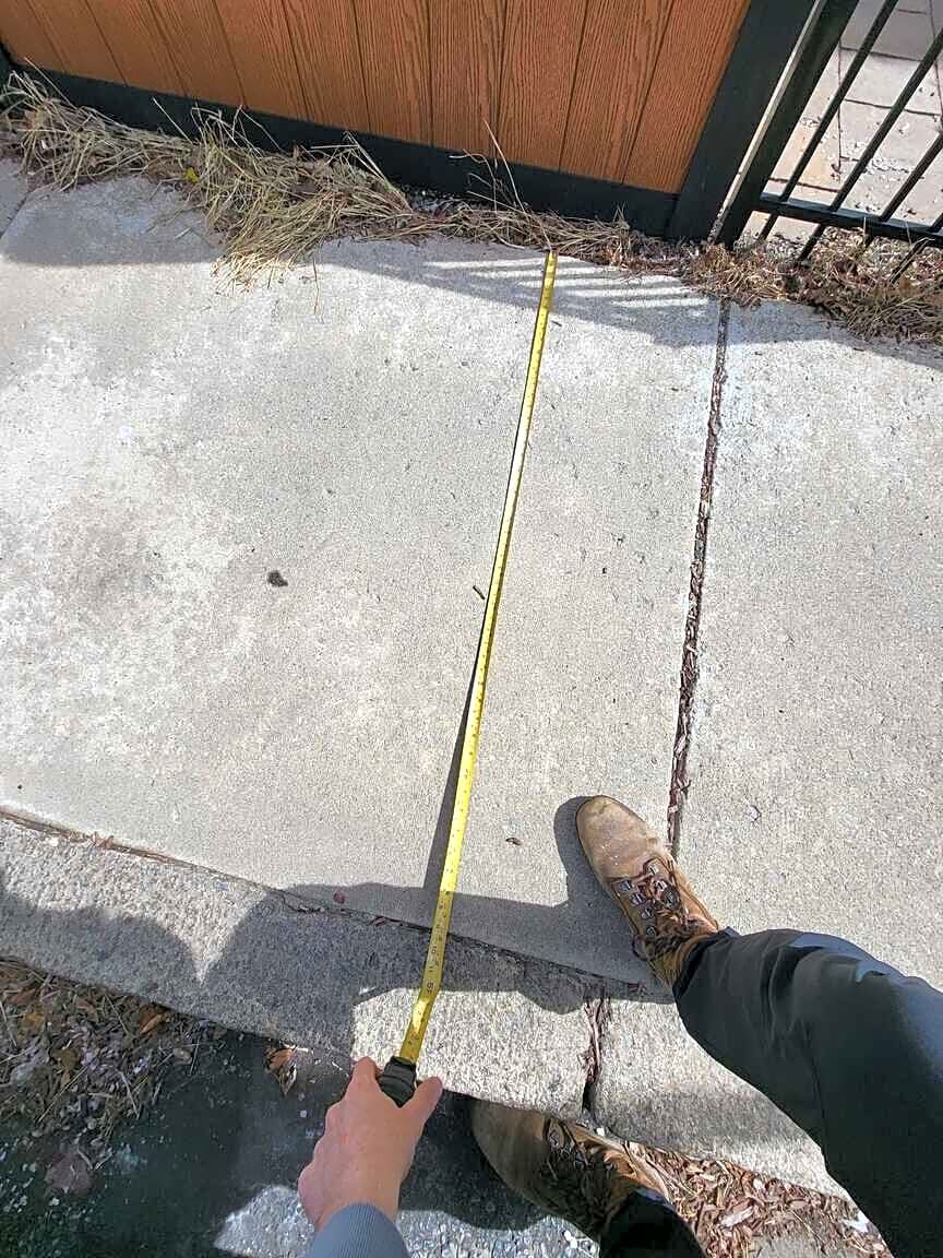 Image submitted with report