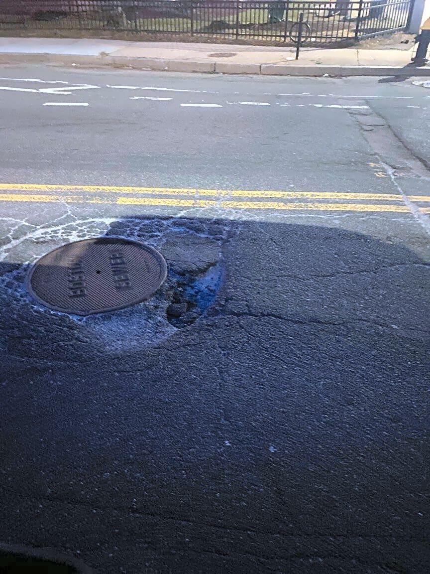 Image submitted with report