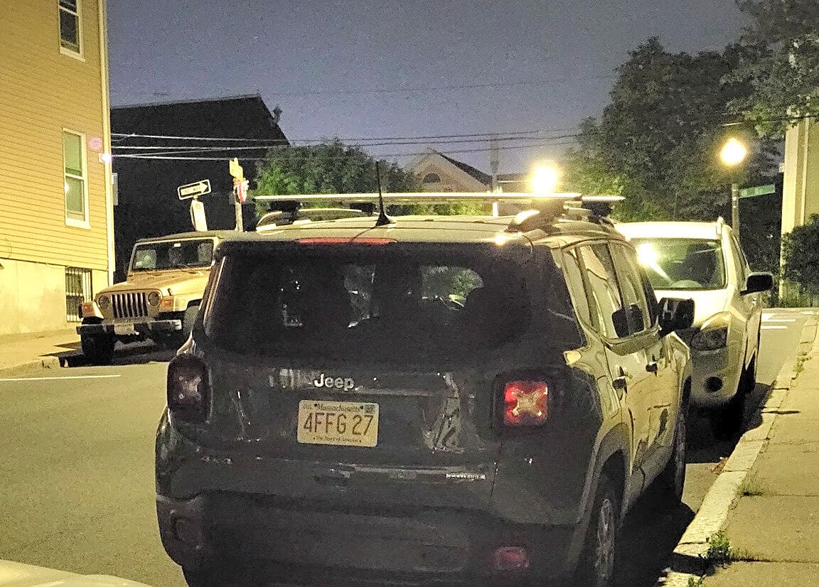 Image submitted with report