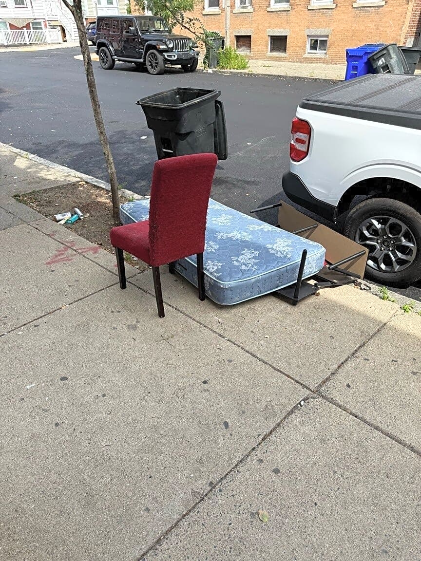 Image submitted with report