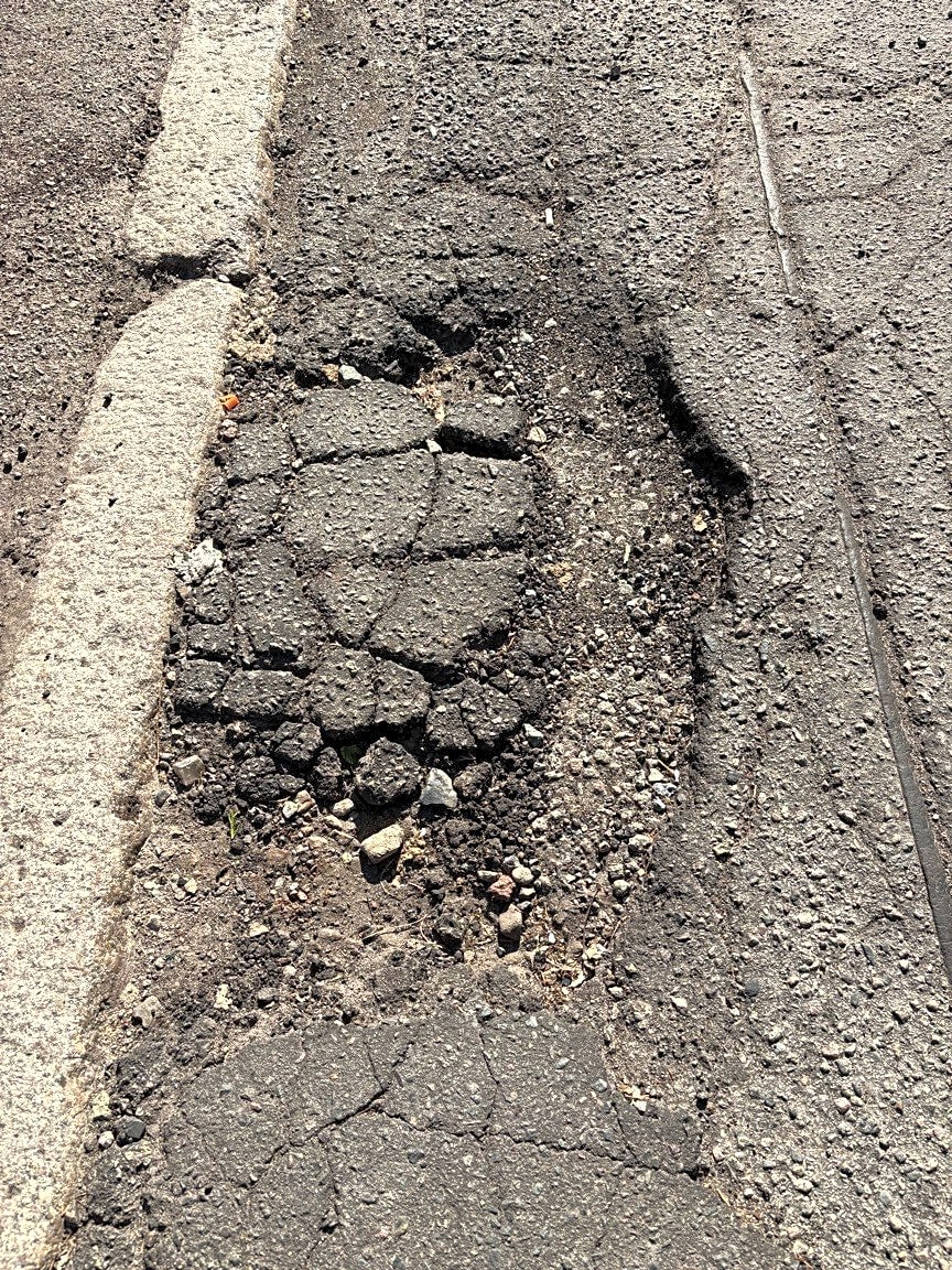 Image submitted with report