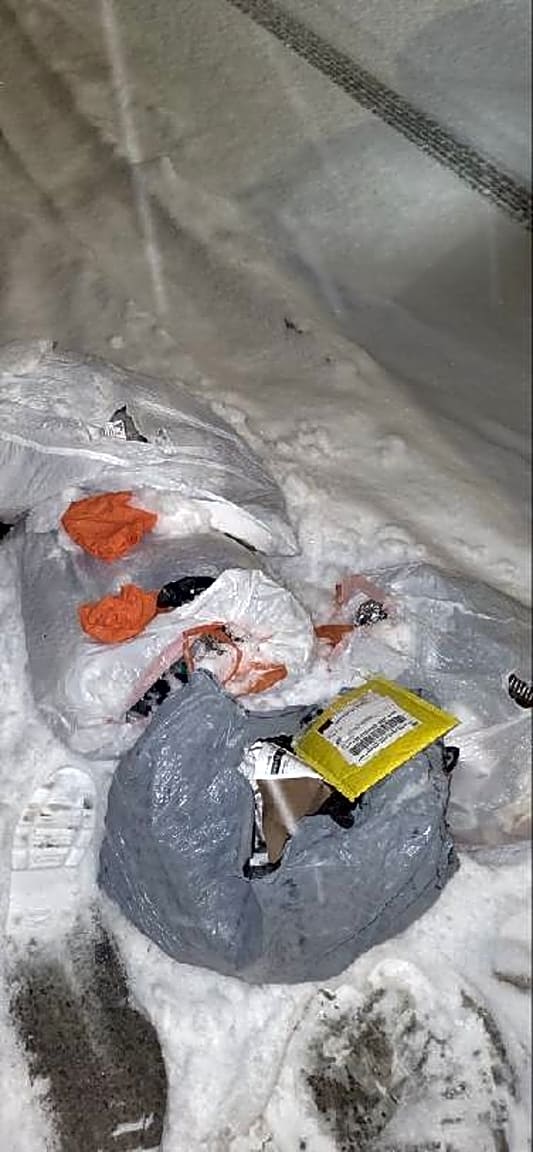 Image submitted with report