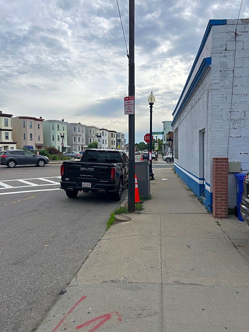 Image submitted with report