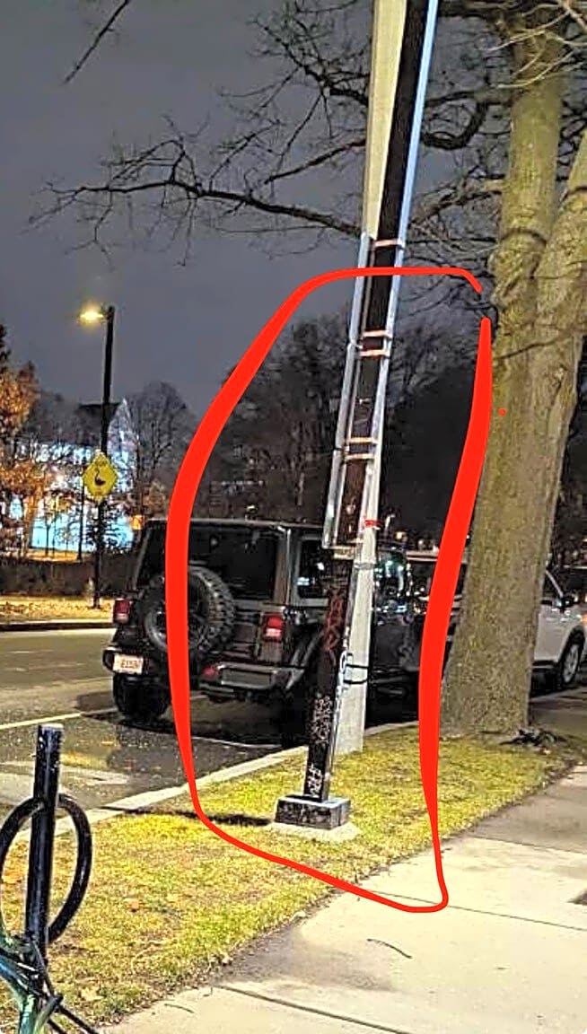 Image submitted with report