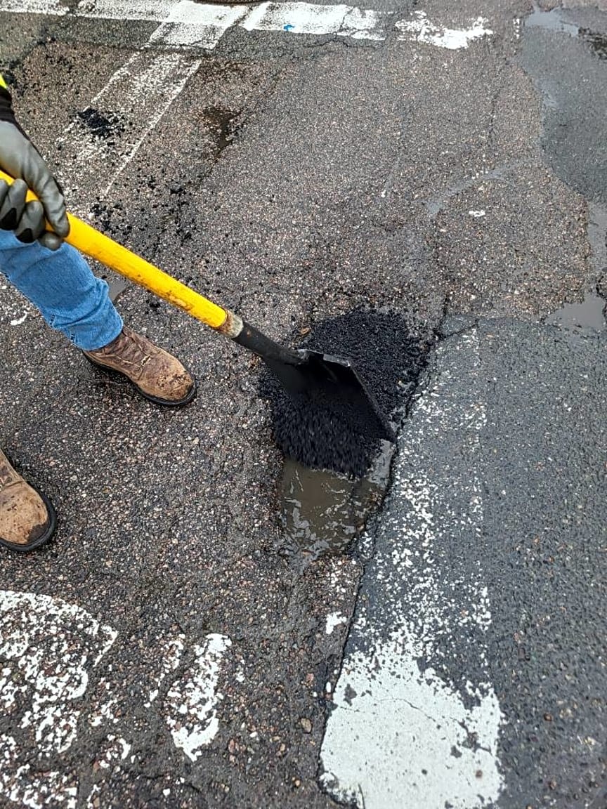 Image submitted with report