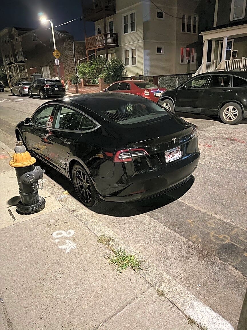 Image submitted with report