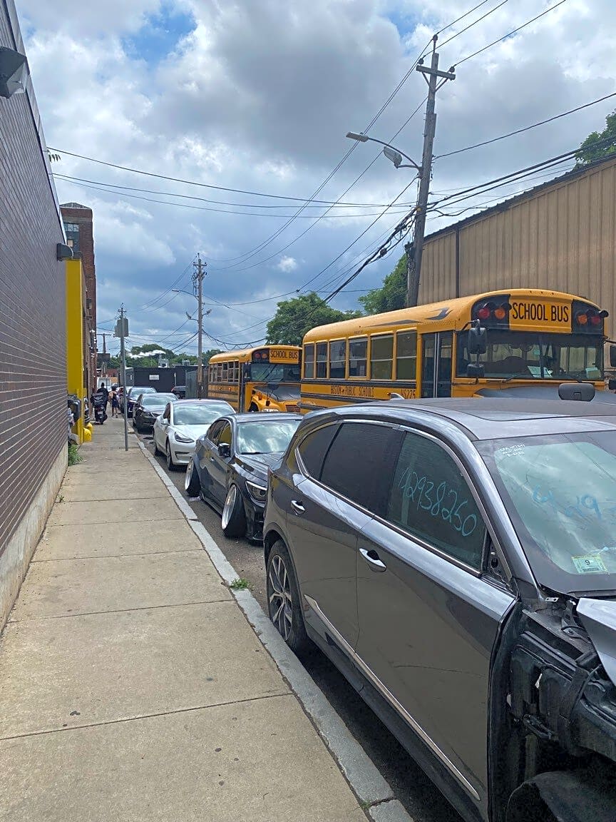 Image submitted with report