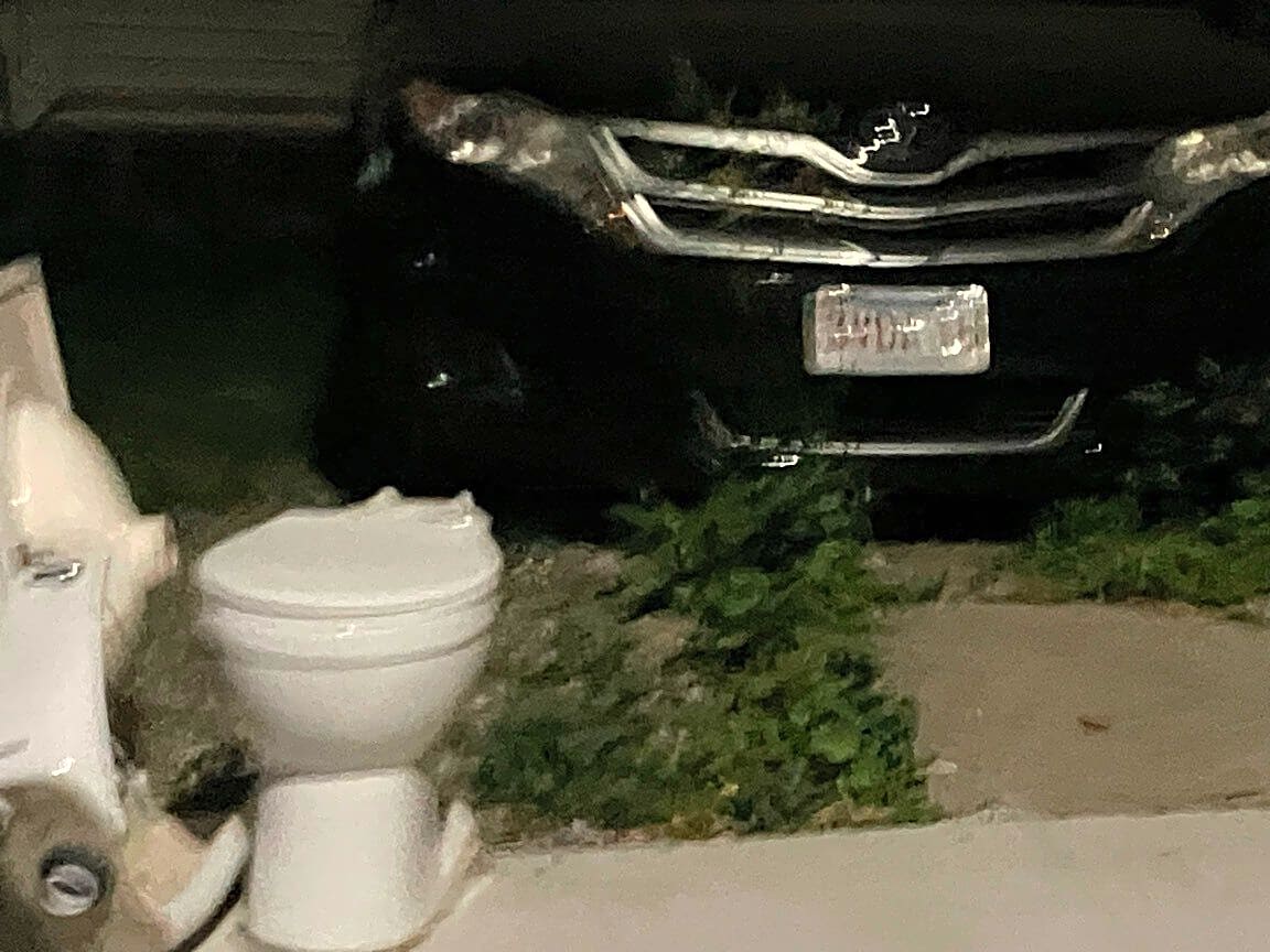 Image submitted with report
