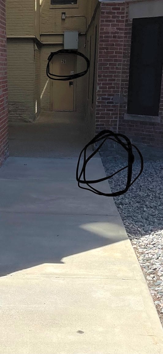 Image submitted with report